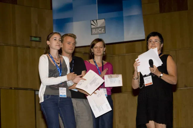 2011: IUCr Congress and General Assembly: Closing ceremony: poster prizes
