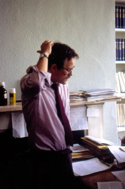 1982: IUCr Executive Committee meeting: Visit to Chester office