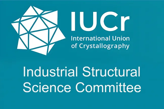 Industrial Structural Science Committee next to IUCr logo